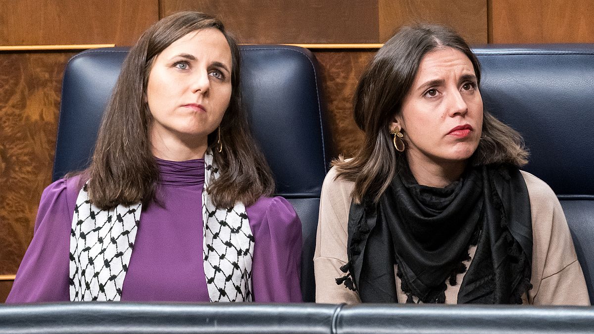 Ione Belarra e Irene Montero