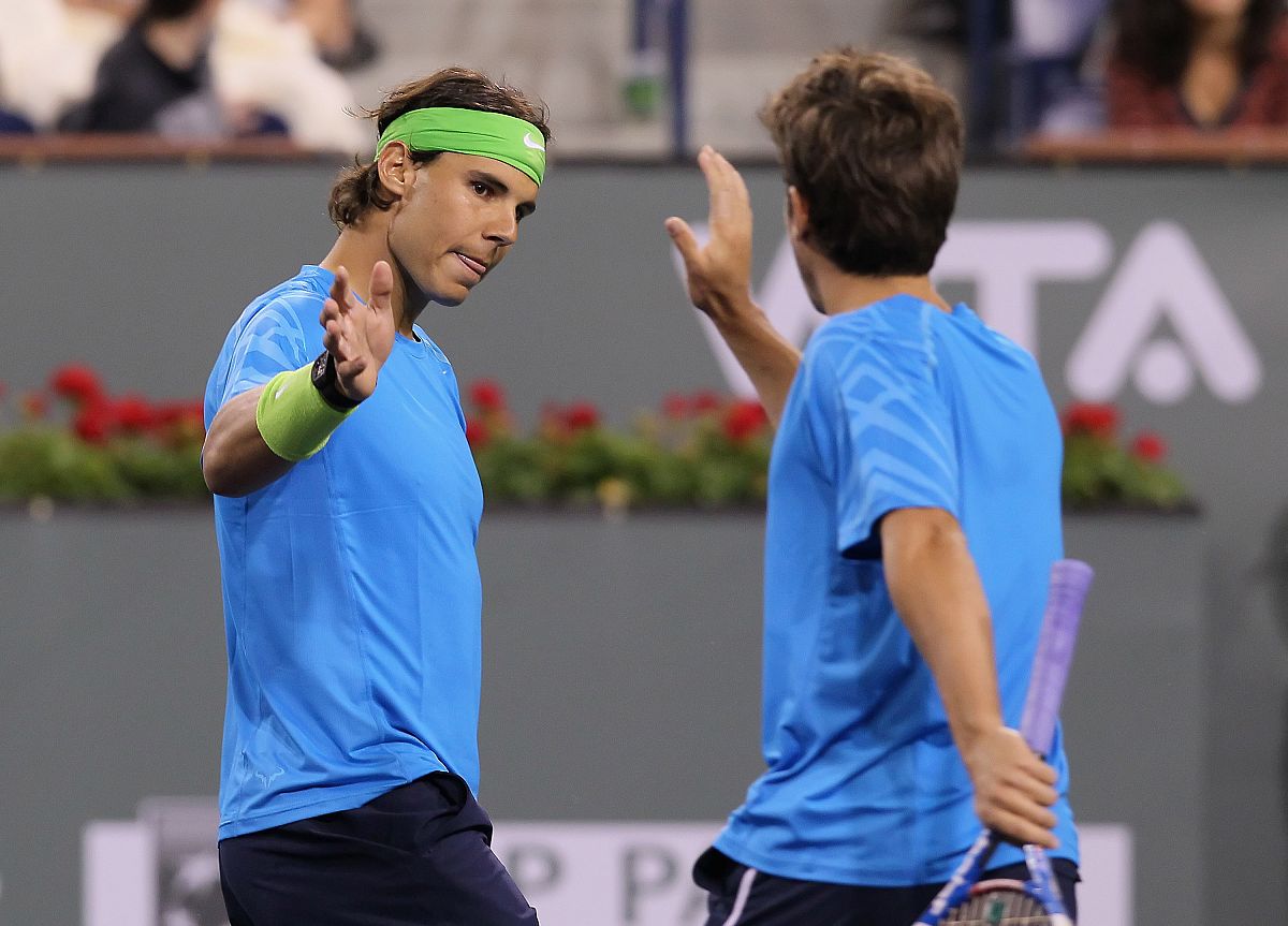 El dobles Nadal - López en Indian Wells