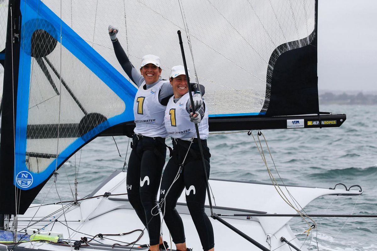 Echegoyen y Barceló celebran su victoria
