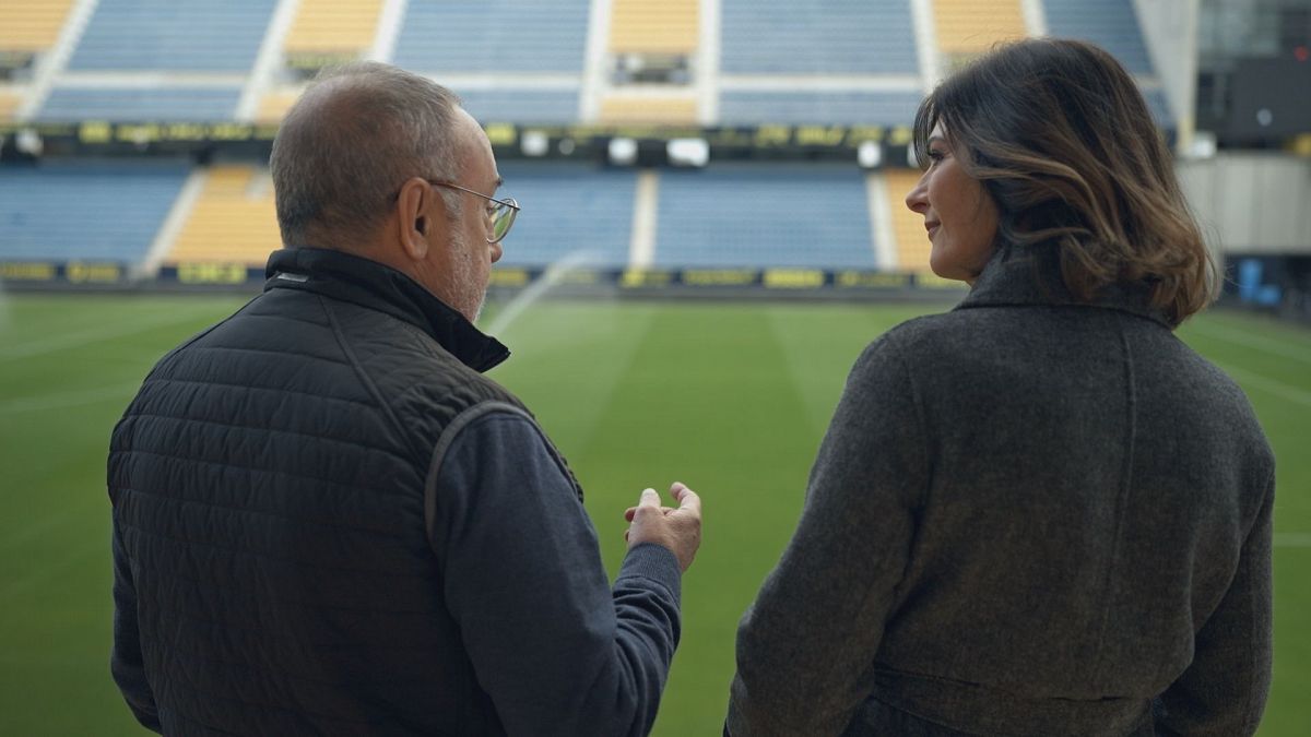 Alfredo Relaño junto a Lara Siscar