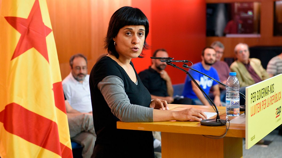 La exdiputada de la CUP Anna Gabriel en una imagen de archivo