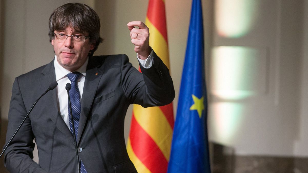 El expresidente de la Generalitat Carles Puigdemont