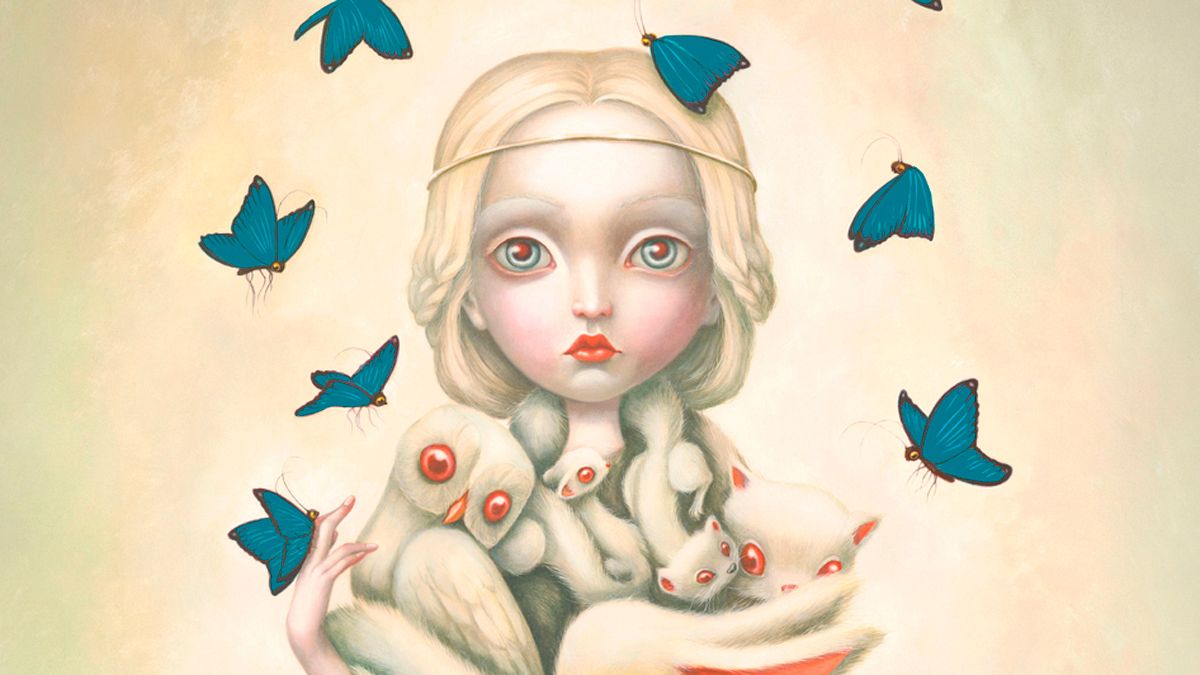 Fragmento de la portada de 'Curiosidades', de Benjamin Lacombe