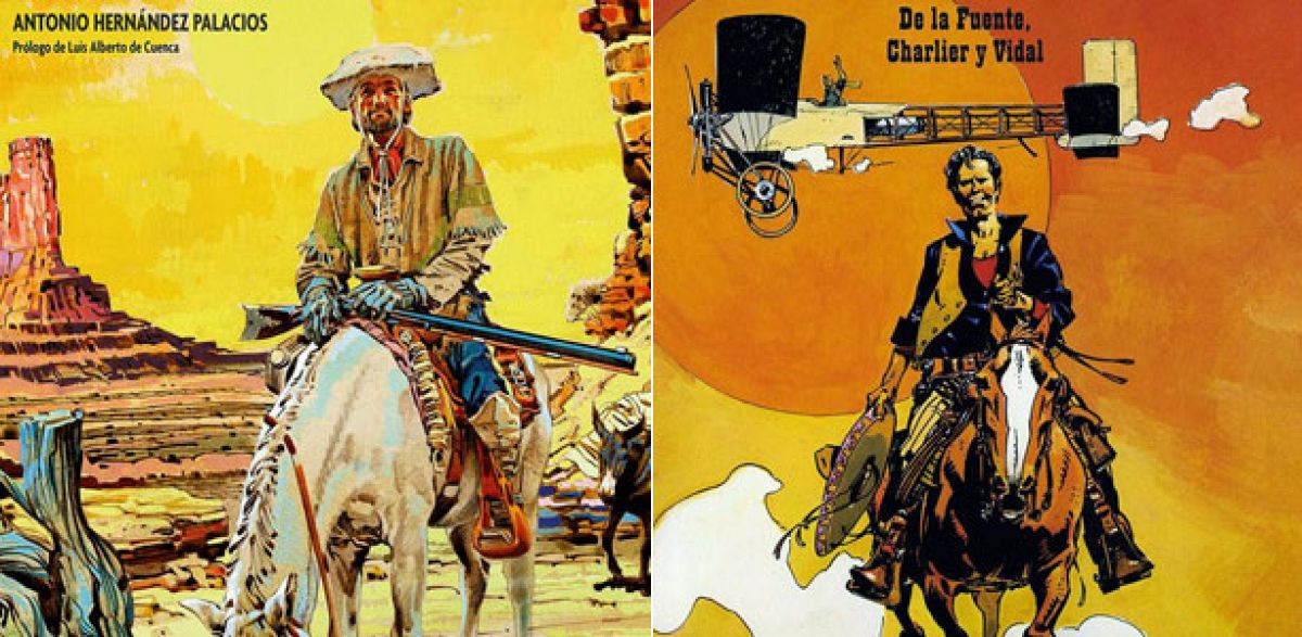 Fragmentos de las portadas de'Manos Kelly' y 'Los Gringos'
