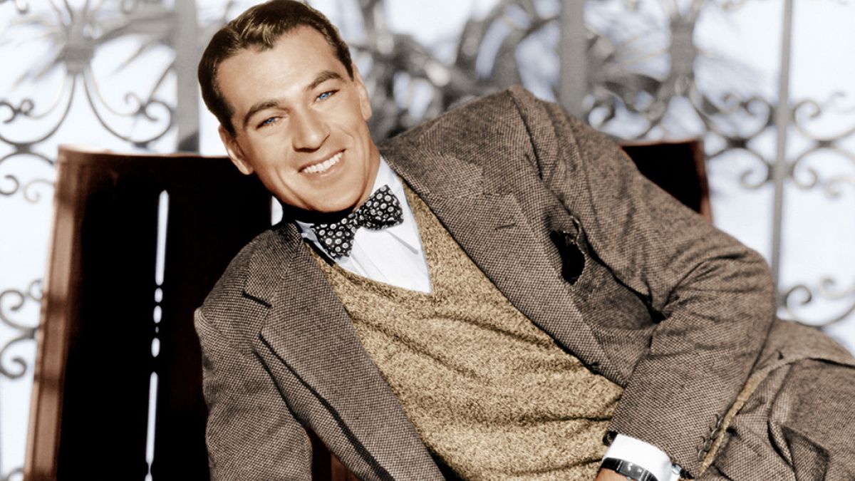 El actor Gary Cooper