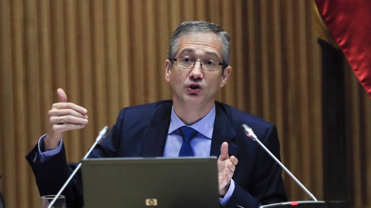 El gobernador del Banco de España, Pablo Hernández de Cos