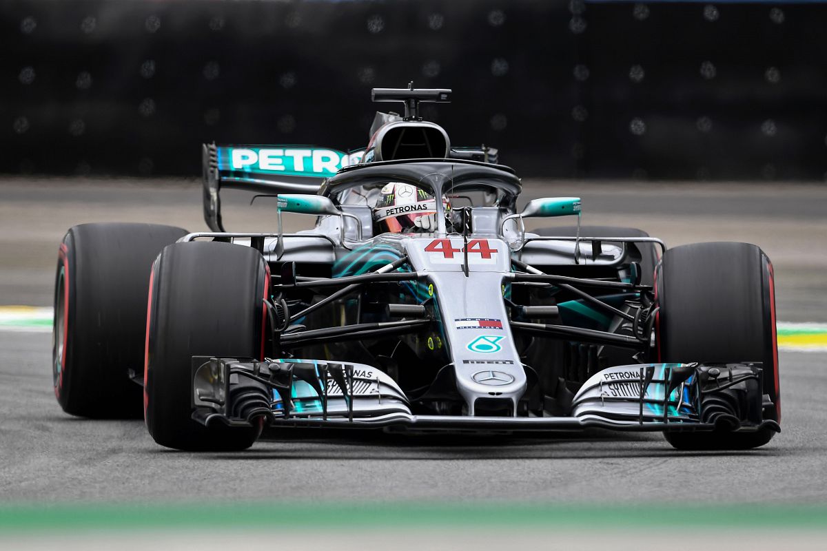 Hamilton, en Interlagos