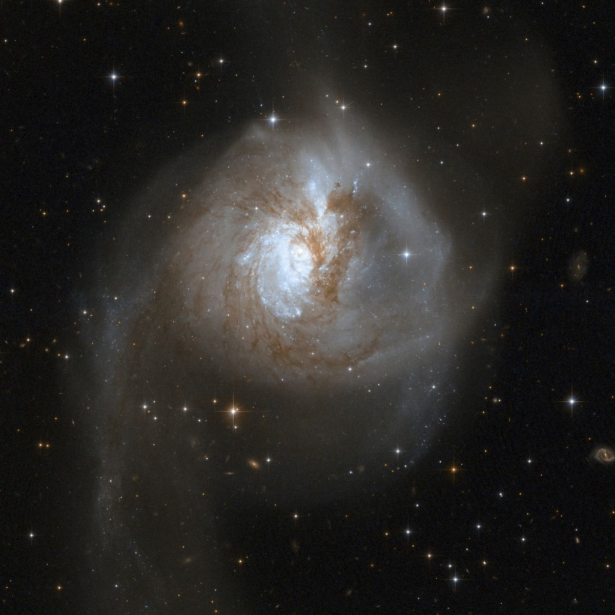 Hubble image of galaxy collisions across space and time