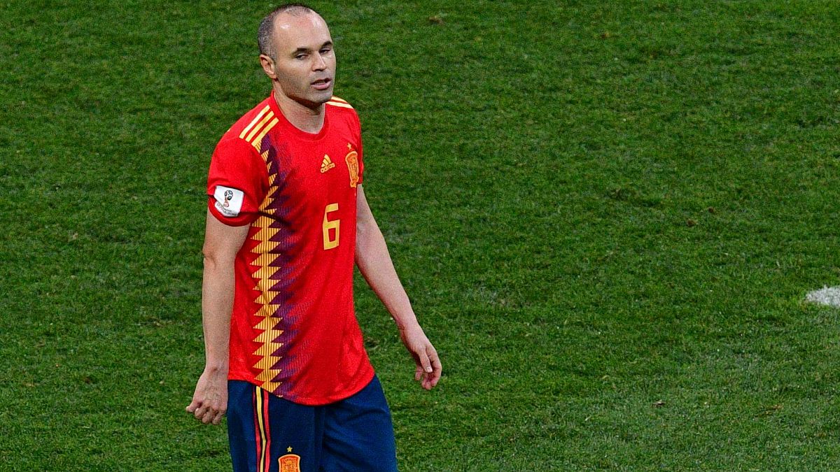 Iniesta deja la selección