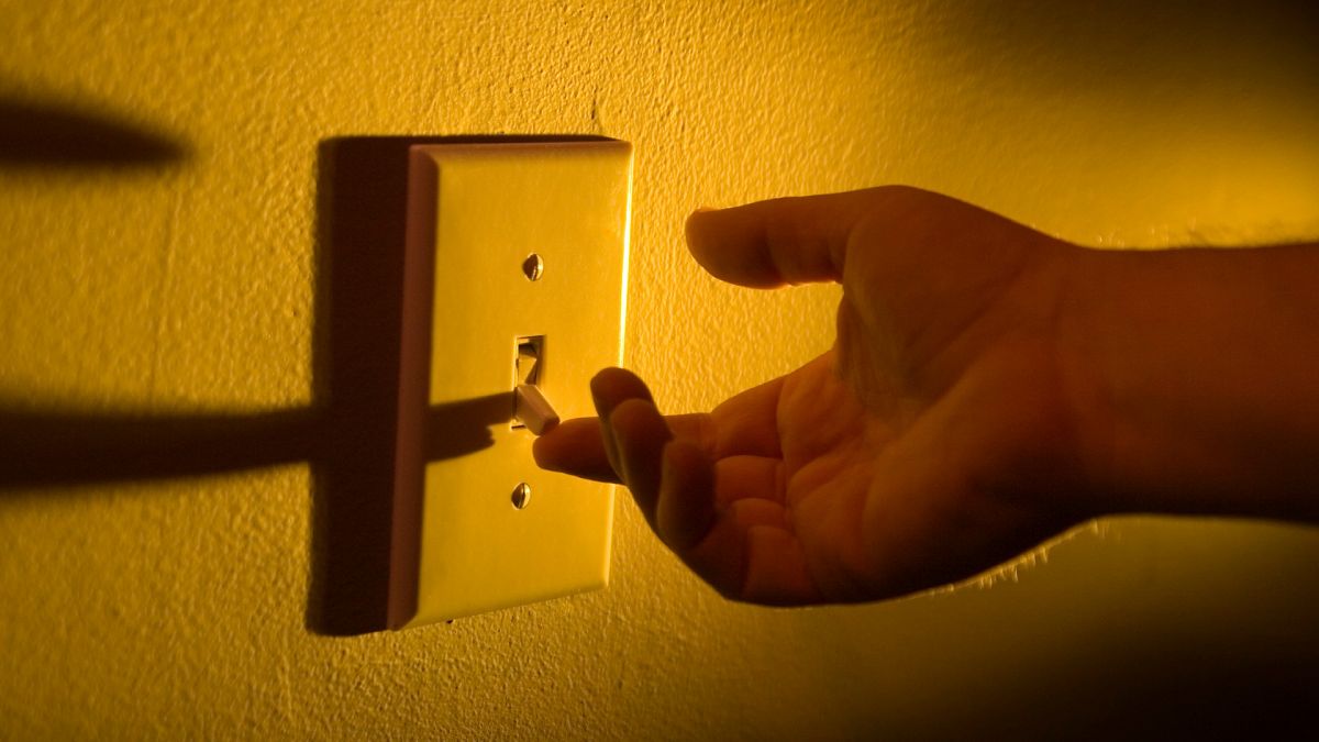 Un interruptor de luz