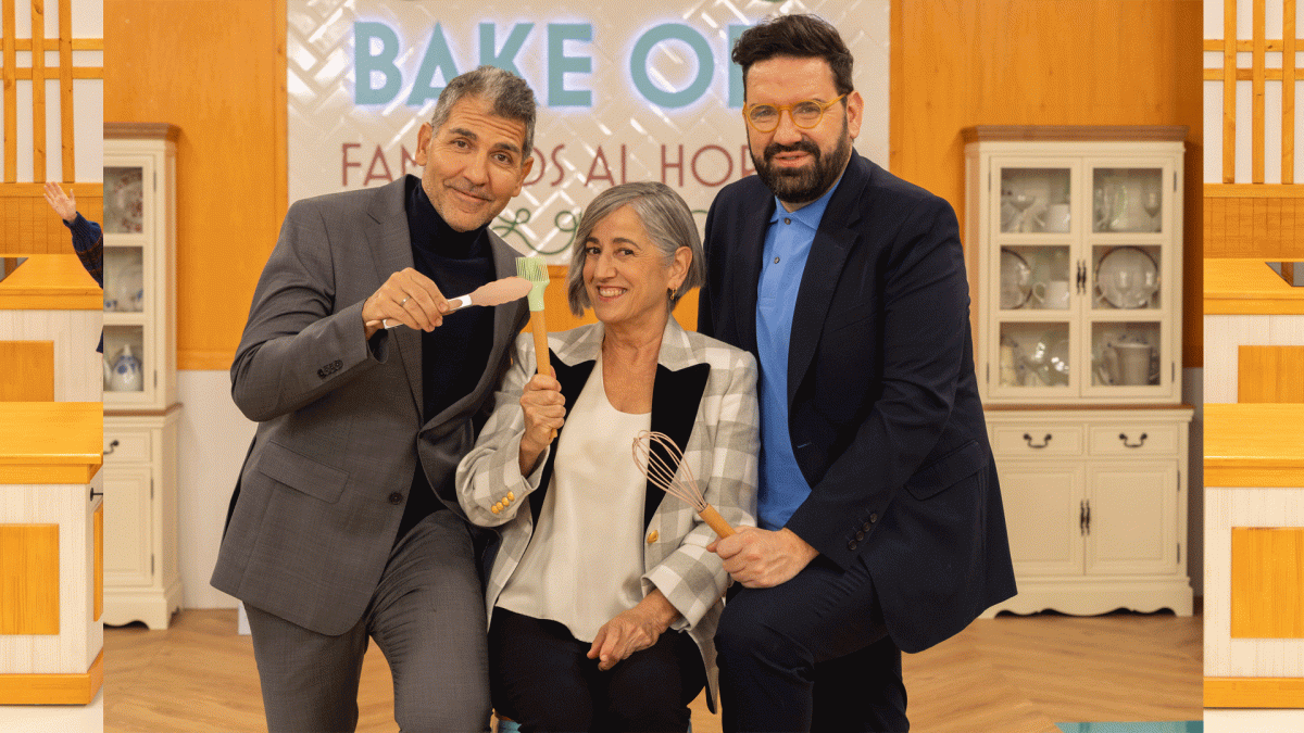 El buen humor de Eva Arguiñano, ingrediente secreto del 'Bake off' de TVE