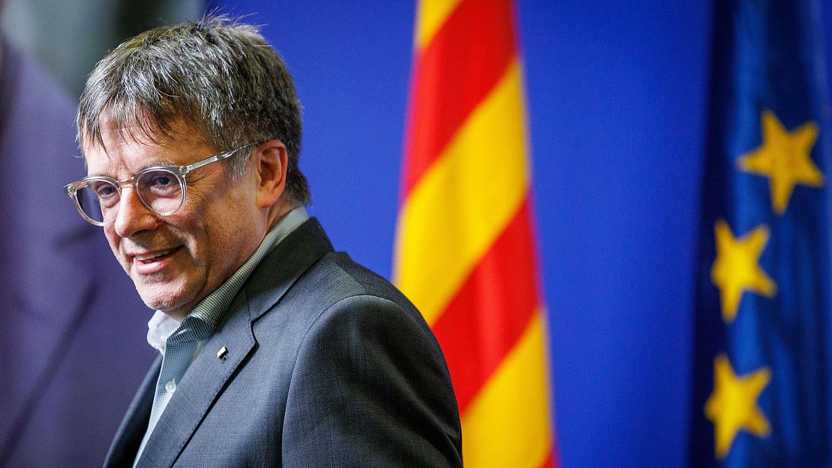 El líder de Junts, Carles Puigdemont