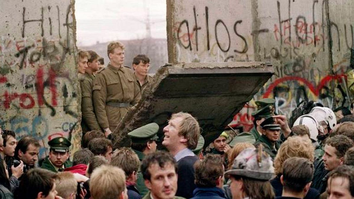 La mañana del 10 de noviembre de 1989, en Berlín