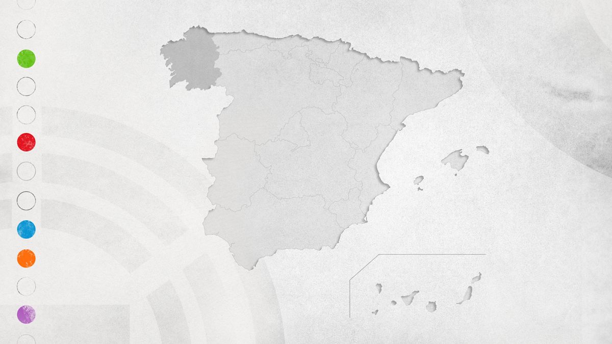 Mapa y resultados al detalle de las elecciones del 28M en Galicia