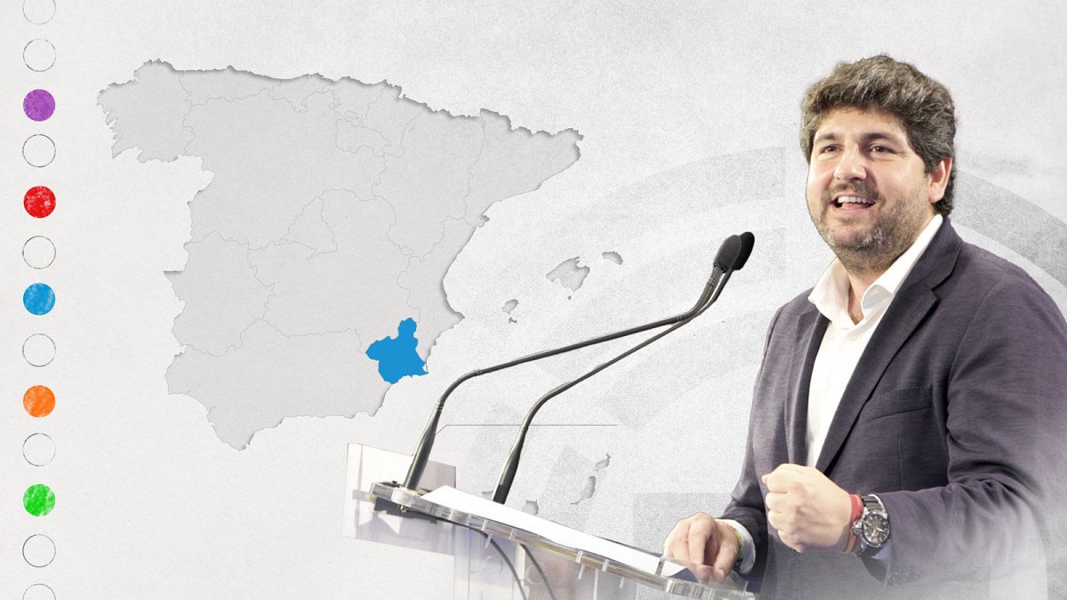 Mapa y resultados al detalle de las elecciones del 28M en Murcia