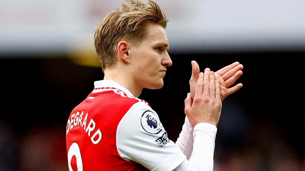 El capitán de la selección de Noruega, Martin Odegaard