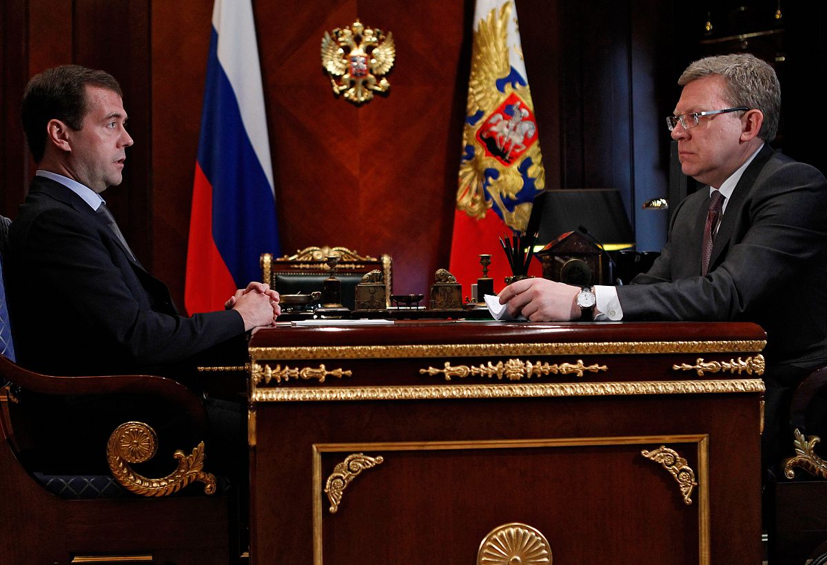 Medvédev y Kudrin