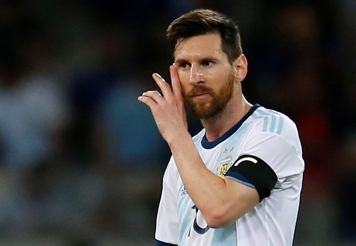 Messi ante Paraguay