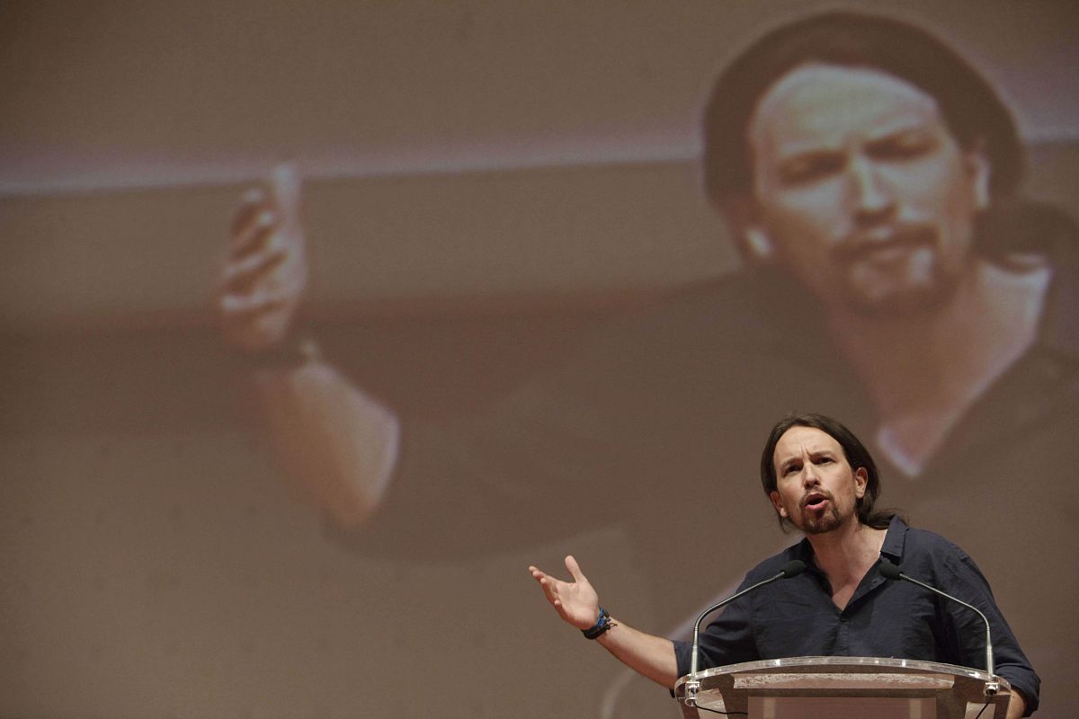 MITIN DE PABLO IGLESIAS EN A CORUÑA
