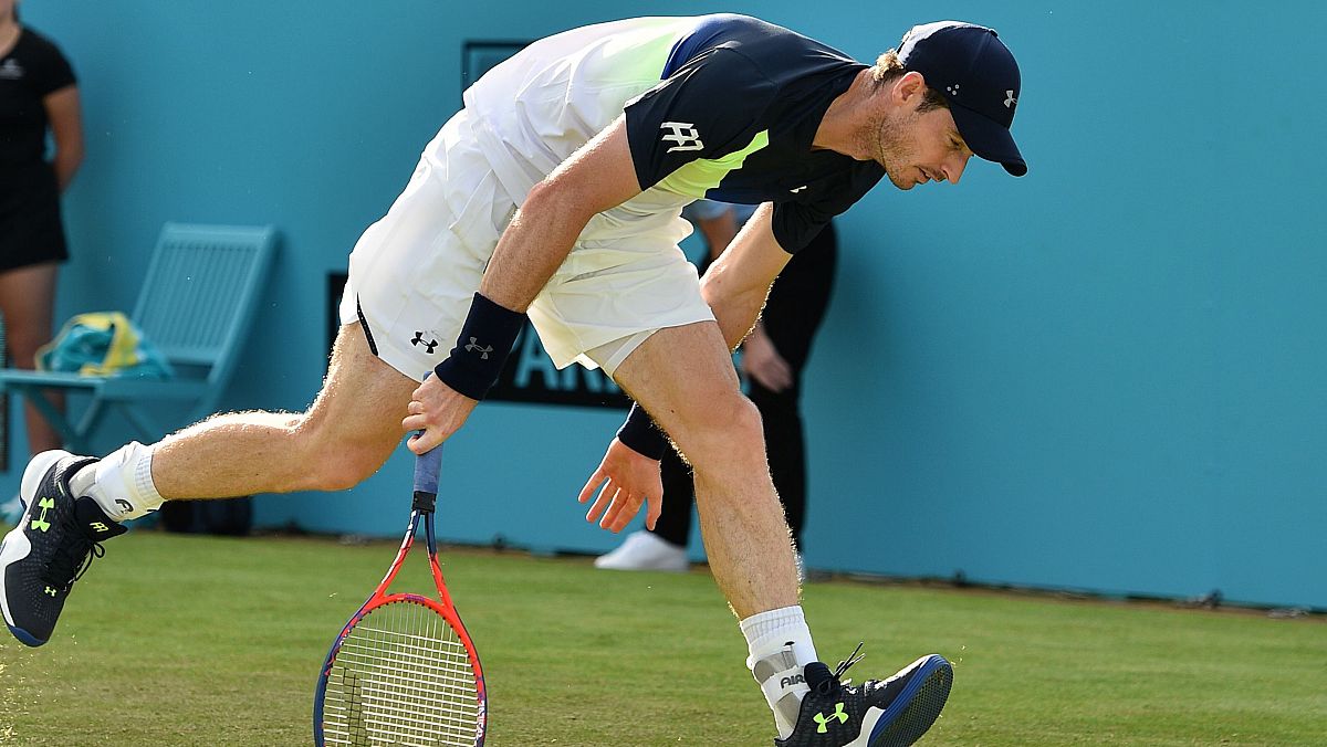 Andy Murray lamenta un punto perdido en el partido ante Kyrgios.
