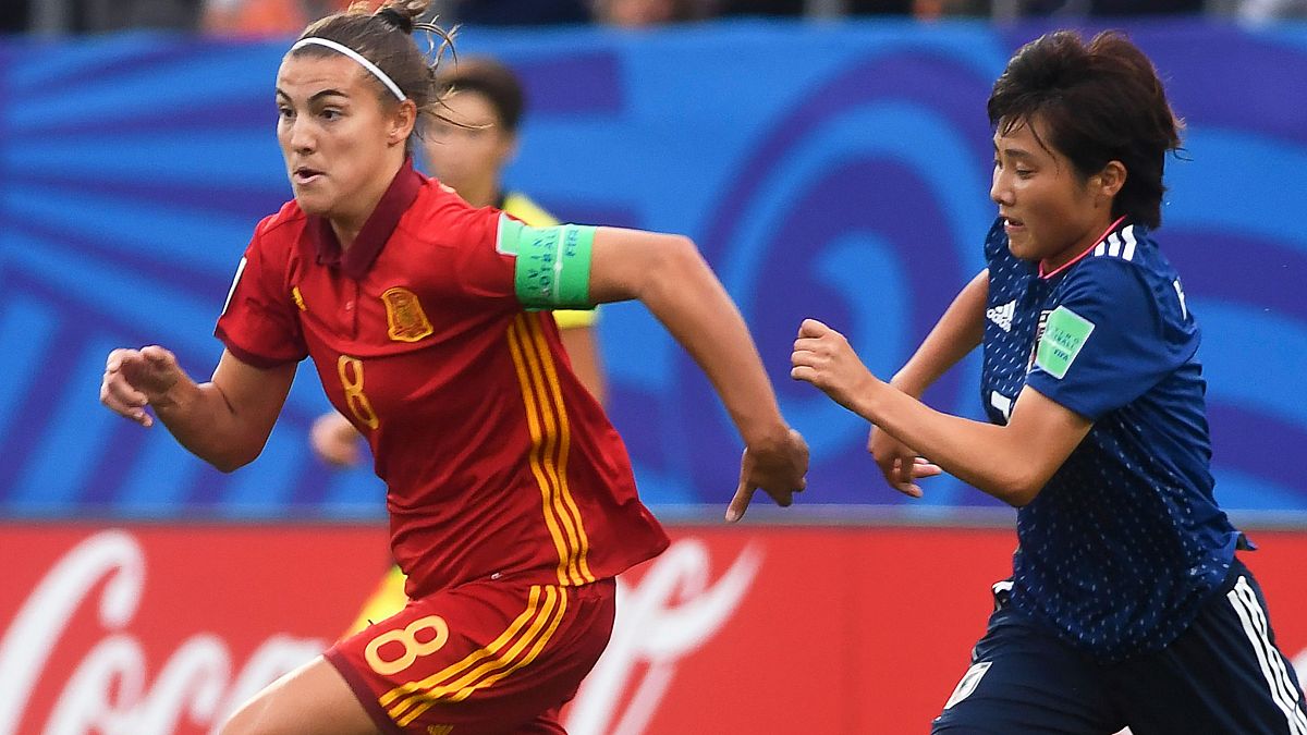 La española Patricia Guijarro, Balón de Oro del Mundial sub-20, en un momento de la final.