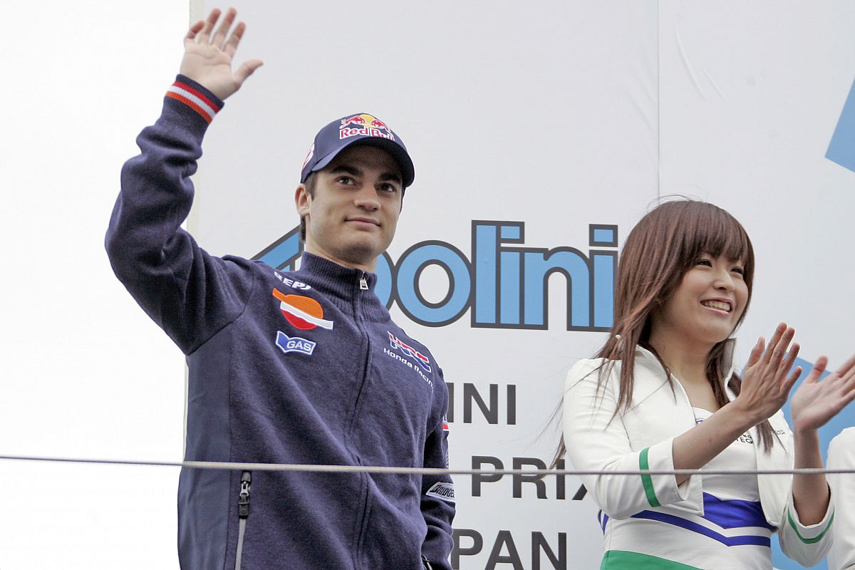 A Dani Pedrosa se le complica el fin de semana en el GP de Japón.