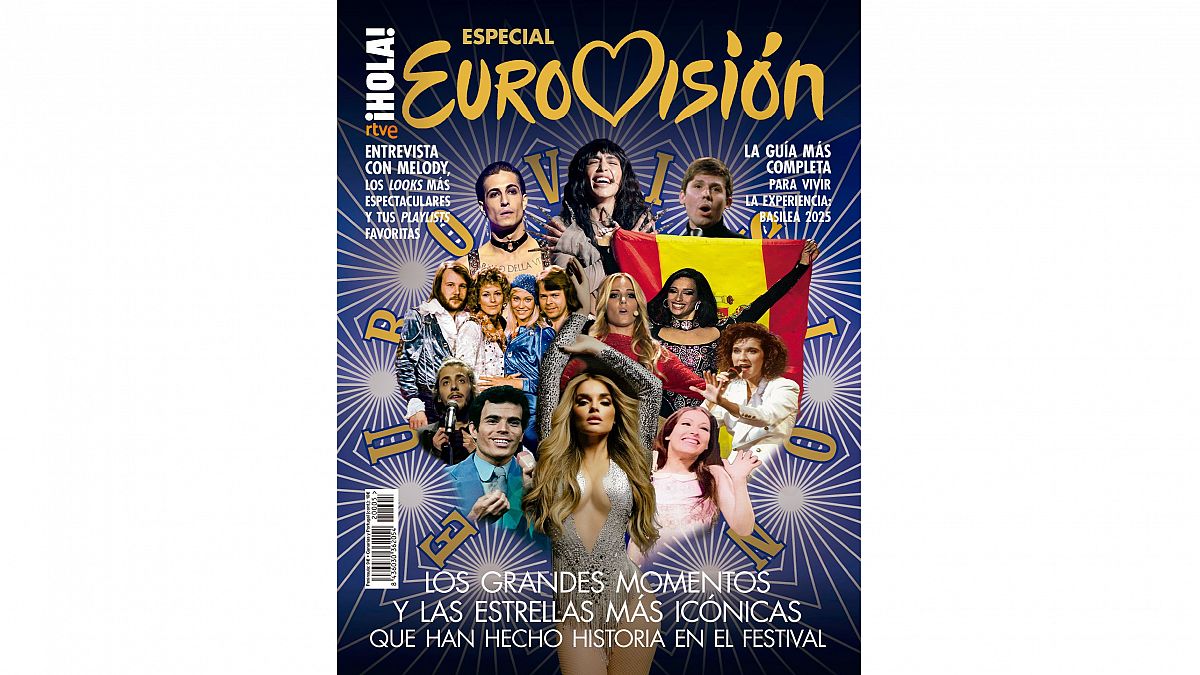 Portada de la edición especial de HOLA sobre Eurovisión