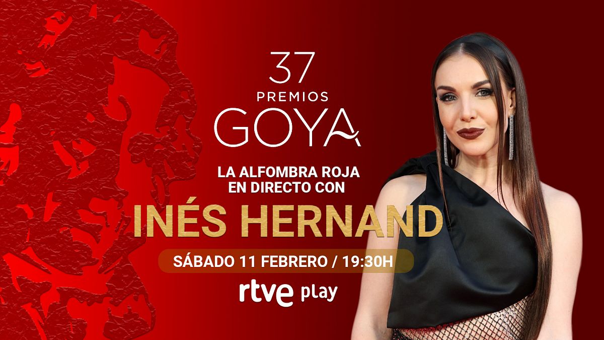 La 1 y TVE Internacional ofrecen mañana en directo la gala de entrega de la  37 edición de los Goya