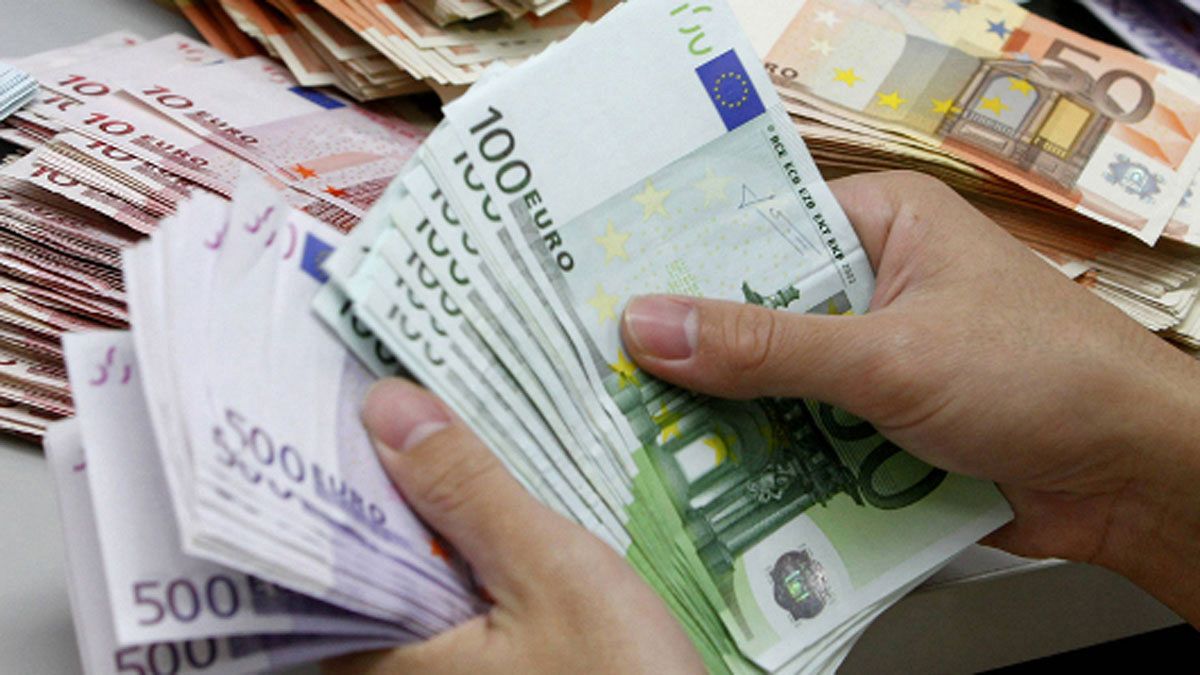 Recuento de billetes de euro