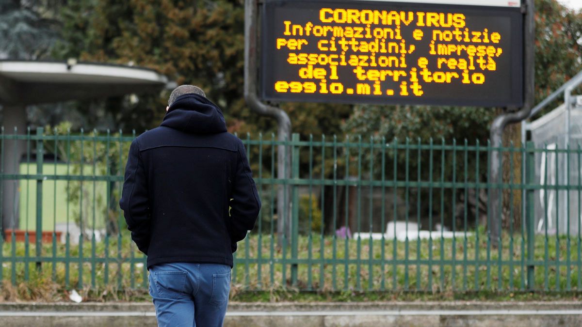 Región en la que debe disputarse el partido con un cartel informativo