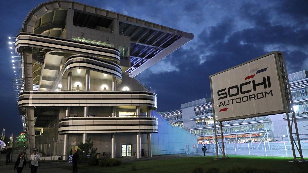 Imagen de archivo del GP de Rusia Fórmula 1 en el circuito de Sochi.