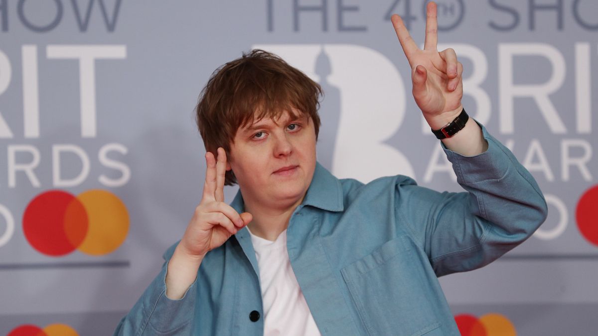 El cantante Lewis Capaldi