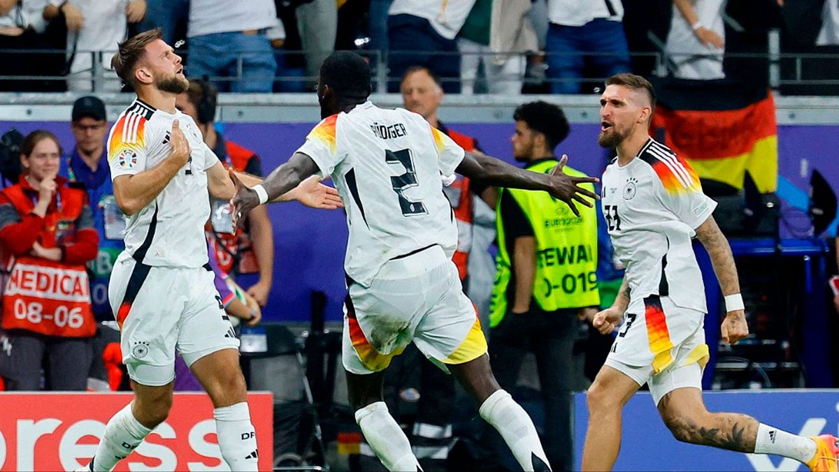 La 1 la cadena más vista del domingo con el Alemania-Suiza de la Eurocopa 2024