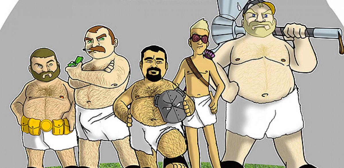 Los superhéroes protagonistas de 'Beartoncity', de Daniel Mainé