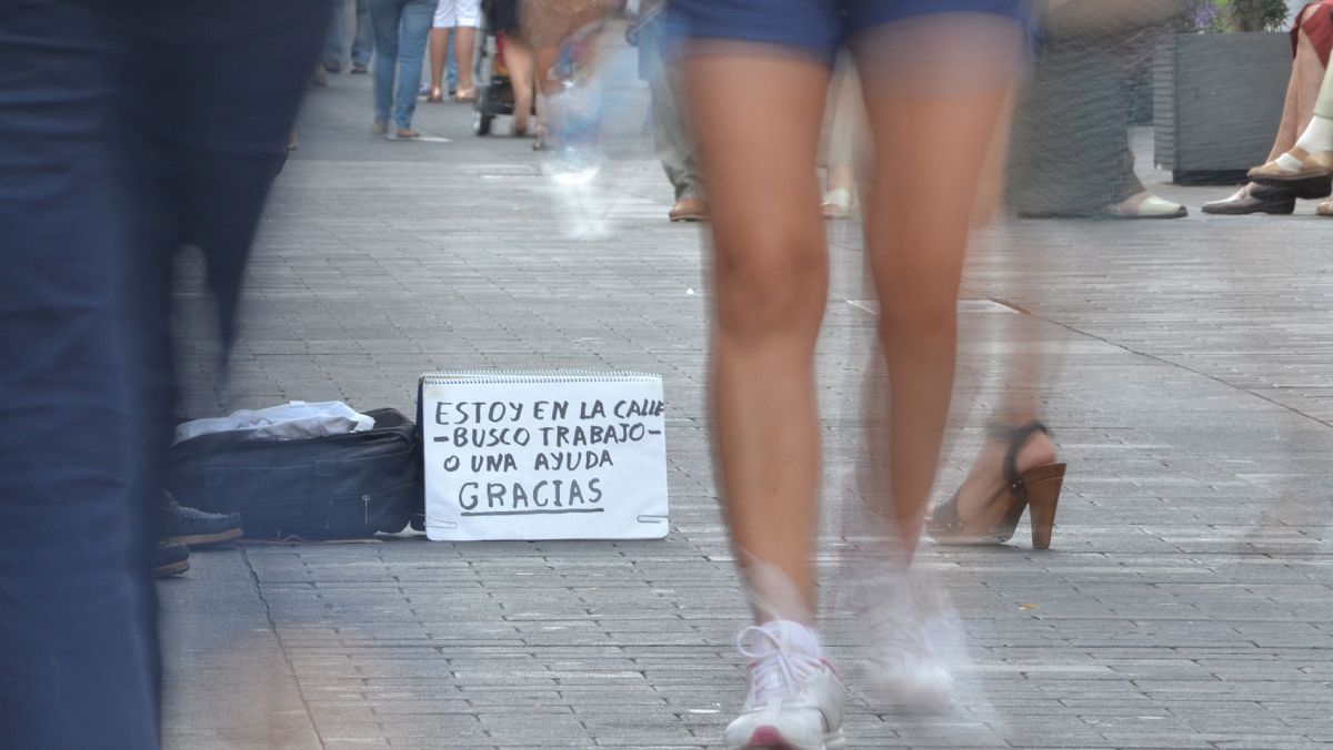 La tasa de pobreza ha aumentado un 1% en España