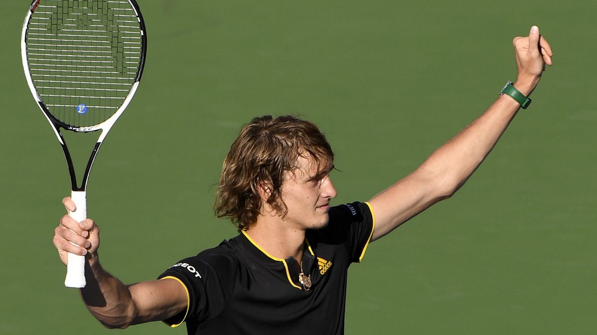 Alexander Zverev celebra su victoria en la Rogers Cup
