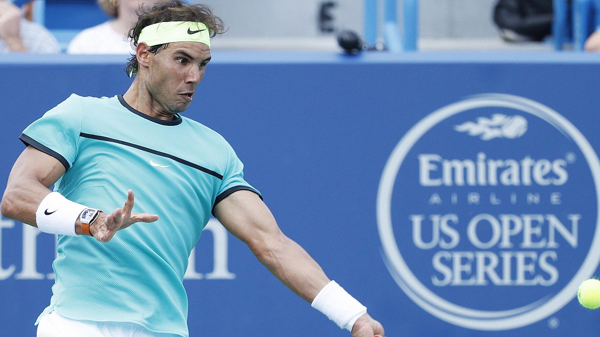 El tenista español Rafael Nadal