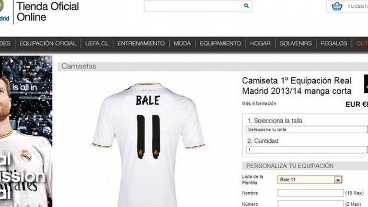 Real Madrid 2014-15 Gareth Bale Third – Futbol Mercado