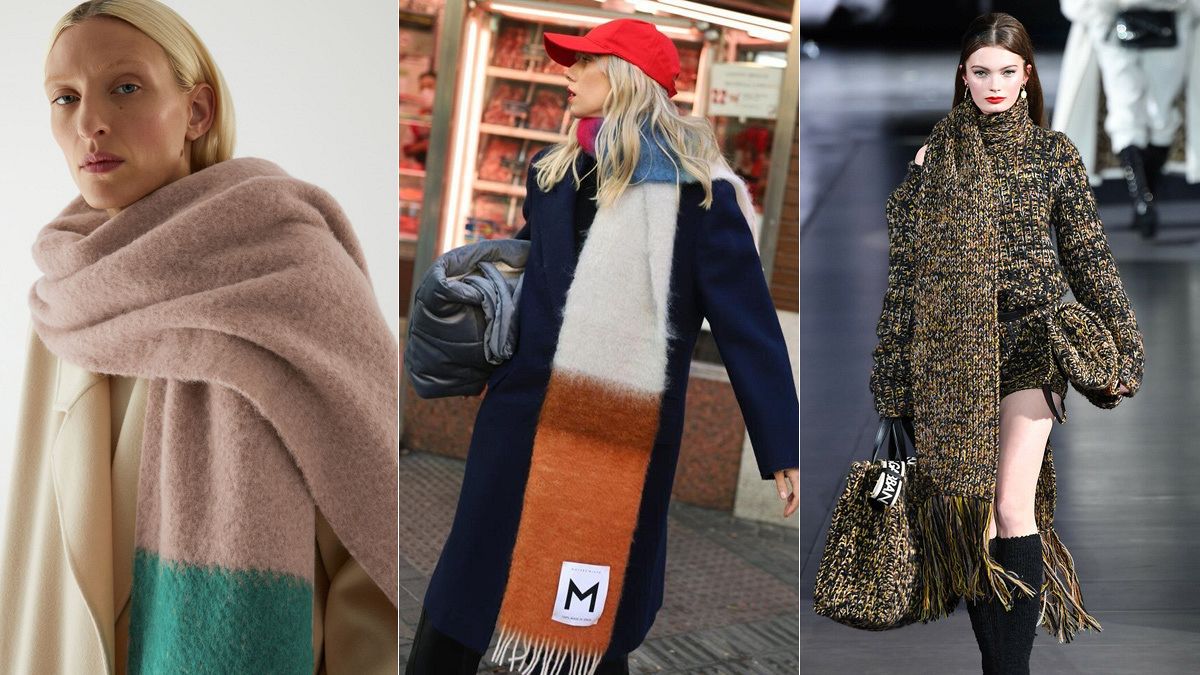 por la Bufanda Maxi, el complemento estrella del invierno