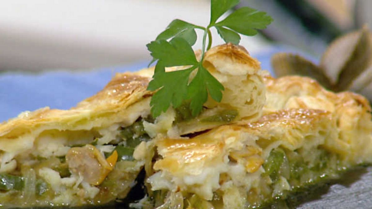 Cocina con Sergio - Empanada de bacalao y berberechos - Ver ahora