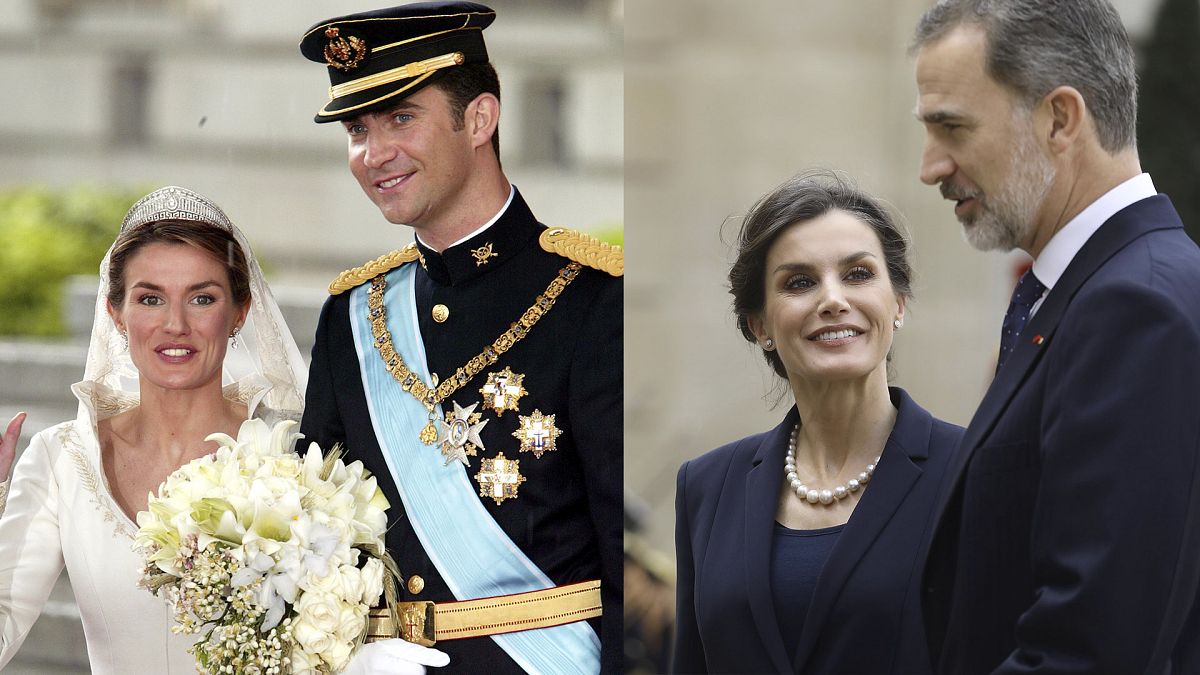 Cambios físicos de Letizia y Felipe desde su boda l RTVE