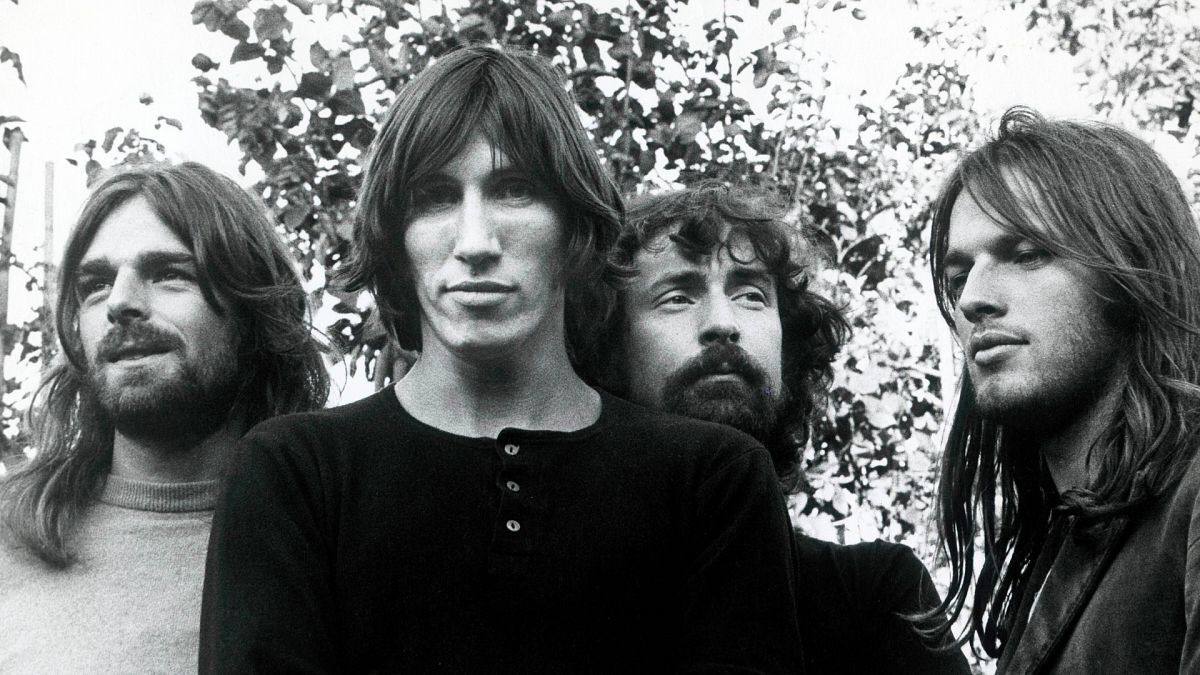 Richard Wright, Roger Waters, Nick Mason y David Gilmour, los cuatro miembros de la formación clásica de Pink Floyd.
