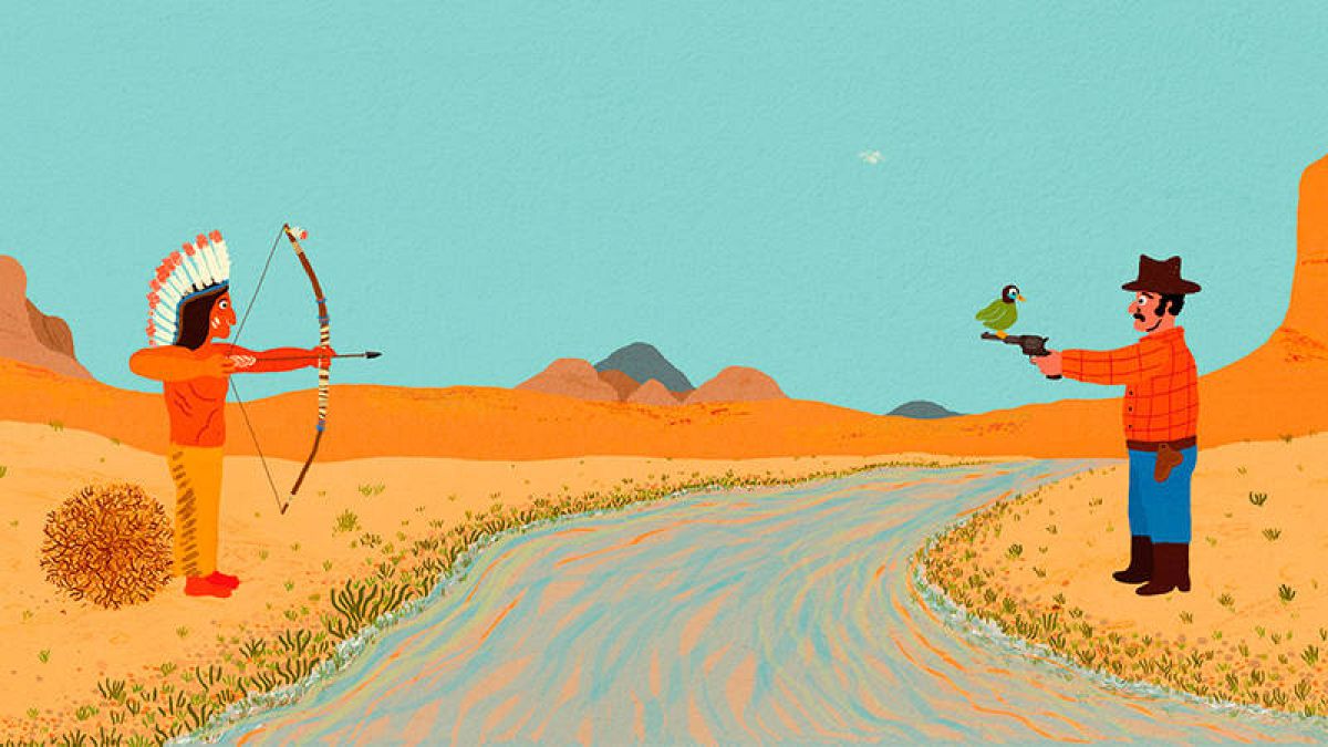 Duelo al sol', un original duelo de excusas inspirado en Spaghetti Western - RTVE.es