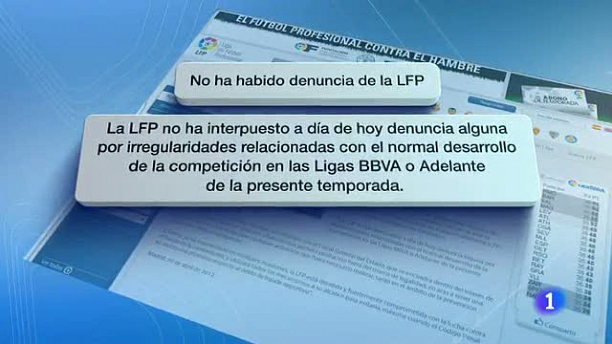 La Liga desmiente haber denuncia por irregularidades - RTVE.es