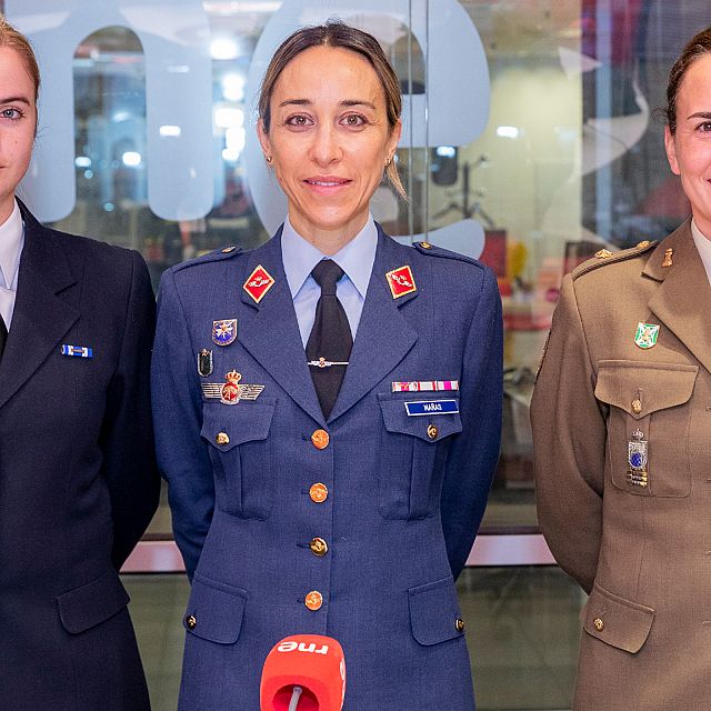 Fuerzas Armadas: el 12,9% son mujeres