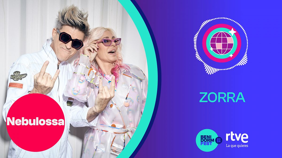 Nebulossa, ZORRA, Benidorm Fest, Quién es Nebulossa, el dúo valenciano que  ha conseguido el primer éxito viral del Benidorm Fest 2024