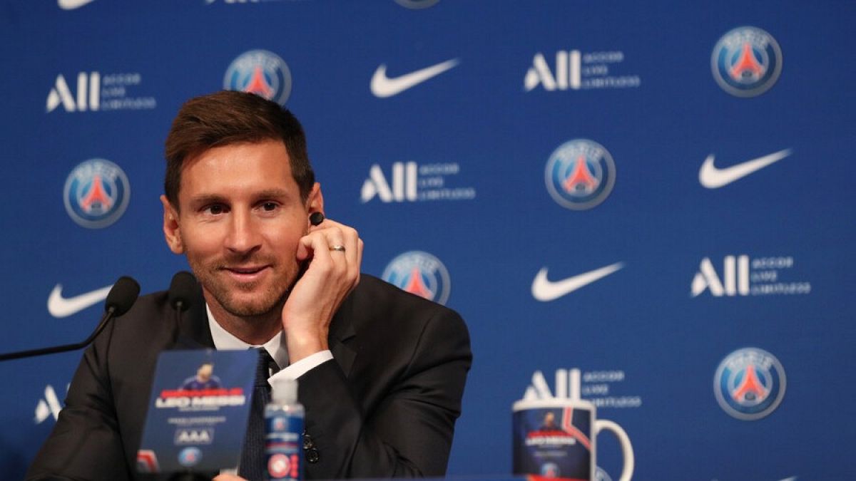 Presentación de Leo Messi como nuevo jugador del PSG