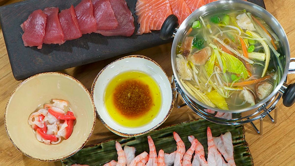 Receta de shabu shabu (fondue japonesa)