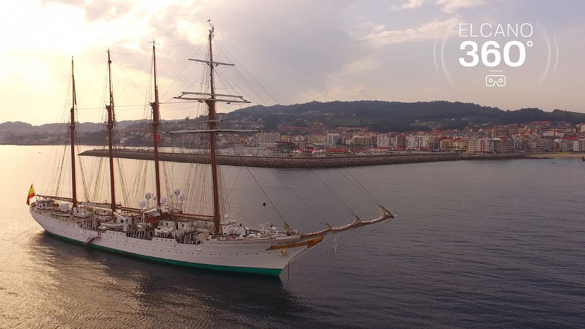 Súbete al barco y navega con Elcano en 360º