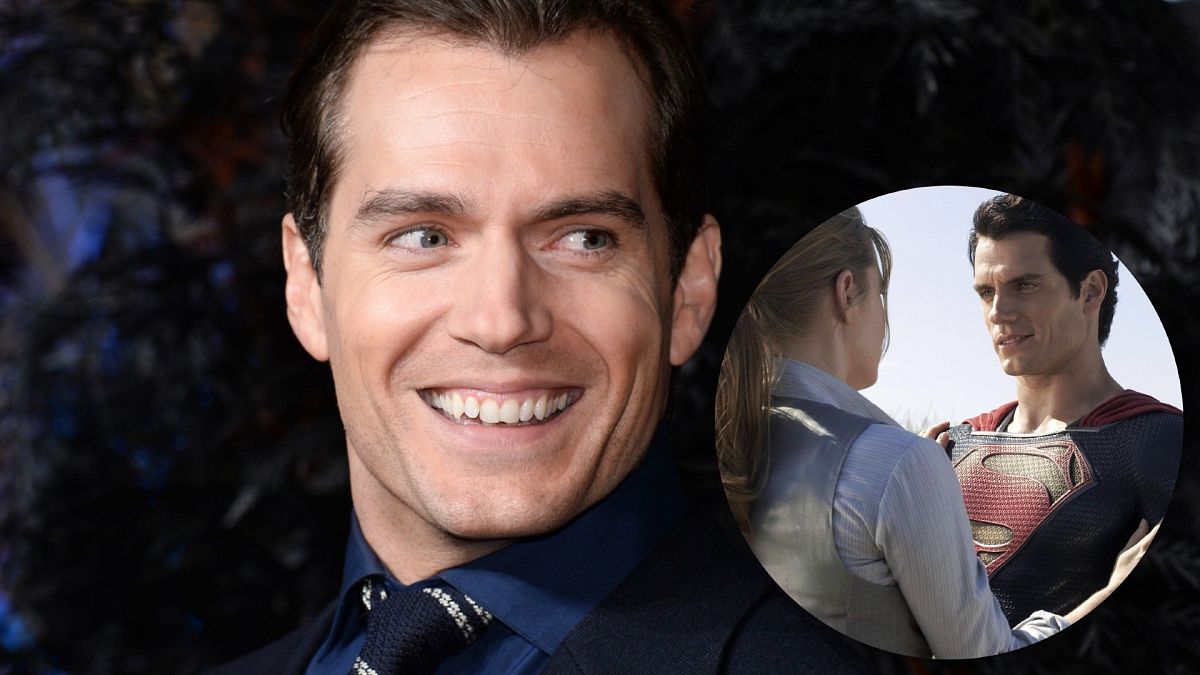 Henry Cavill y su novia, a lo Superman con Lois Lane